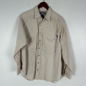 Exofficio Men's Light Tan Shirt Jacket M